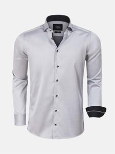 WAM Denim Overhemd 75619 Terrassa Grey