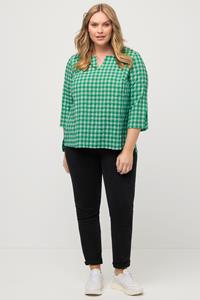 Studio Untold Grote Maten blouse, Dames, groen, 