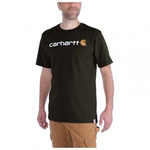 Carhartt Shortsleeve - Relaxed fit heren t-shirt met -logo Zwart