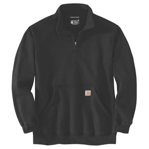 Carhartt Sweatshirt - Sweatshirt met driekwart kraag met rits Zwart