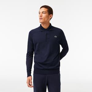 Lacoste Herren  Sport Golf-Sweater aus Wolle - Navy Blau 