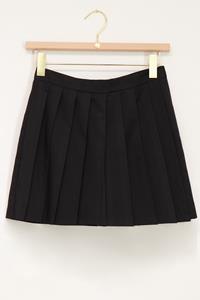 My jewellery Zwarte skort met plissé