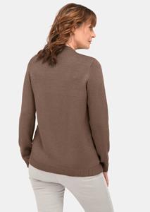 Goldner Fashion Pullover - taupe 