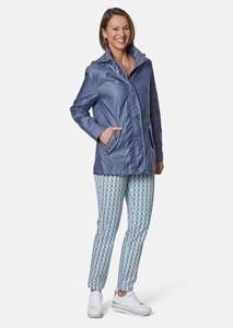 Goldner Fashion Licht jasje met gedessineerde voering - blauwviolet 