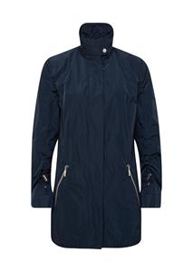 Goldner Fashion Lange jas met lichte glans - marine 