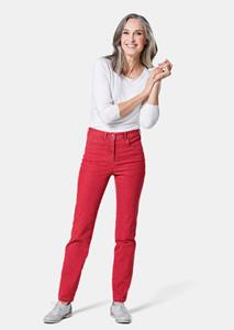 Goldner Fashion Comfortabele highstretch-jeans - rood 