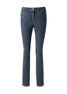 Goldner Fashion Chic versierde jeans Anna - donkerblauw 