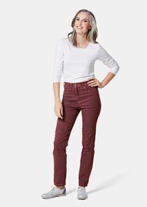 Goldner Fashion Comfortabele highstretch-jeans - roestbruin 