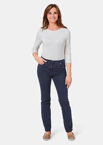 Goldner Fashion Superstretchjeans - donkerblauw 
