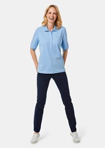 Goldner Fashion Poloshirt van eersteklas piquéstof - hemelsblauw 