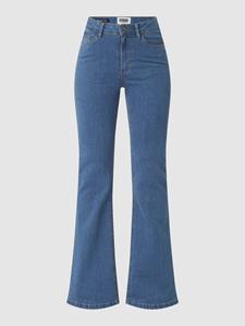 Urban Classics Flared high waist jeans met biologisch katoen