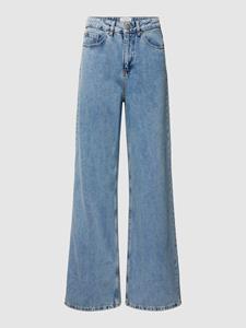 Ana Johnson X P&C Relaxed fit jeans met contrastnaden