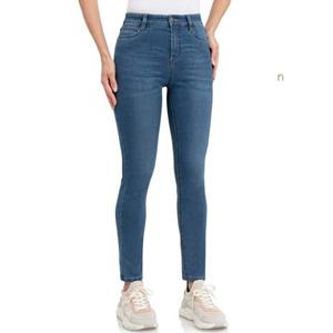 wonderjeans High-waist-Jeans "High Waist WH72", Hoch geschnitten mit leicht verkürztem Bein