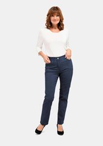 Goldner Fashion Klassieke jeans Carla - donkerblauw 
