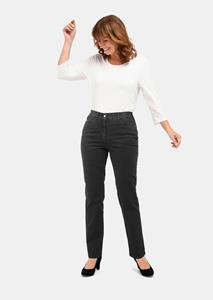 Goldner Fashion Klassieke jeans Carla - zwart 