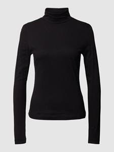 Marc O'Polo, Damen Rollkragen-Shirt in schwarz, Shirts für Damen