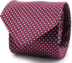 Suitable Krawatte Seide Druck Dots Rot -