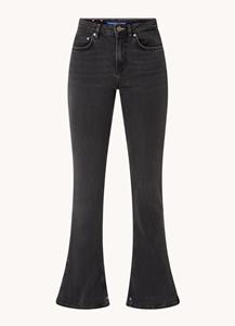 Scotch & Soda high waist flared jeans The Charm flared jeans — Soulmate zwart