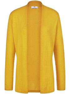 Peter Hahn, Strickjacke Silk in gelb, Strickmode für Damen