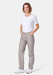 Goldner Fashion Chique jeans Carla, in comfortabel model - taupe 