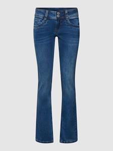 Pepe Jeans 5-Pocket-Hose "GEN", in schöner Qualtät mit geradem Bein und Doppel-Knopf-Bund