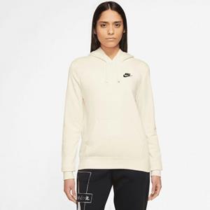 Nike Hoodie NSW Club Fleece - Wit/Zwart Dames