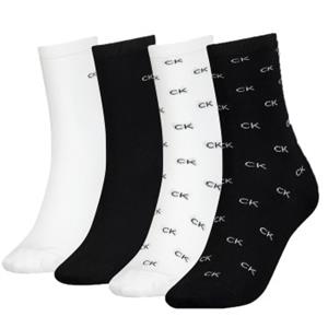 Calvin Klein Legwear Calvin Klein 4 stuks Holiday Pack Aop Socks