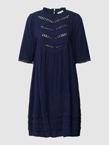 Atelier Reve Knielange jurk met ajourpatroon, model 'CLAUDINE'