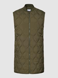 Jake*s Casual Gilet met steekzakken opzij