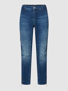 MAC Regular fit jeans met labelpatch, model 'RICH CARGO'