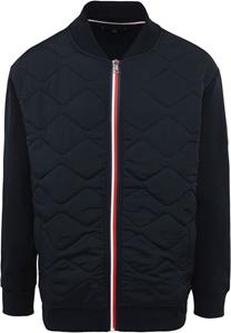 Tommy Hilfiger Big and Tall Bomber Steppjacke Navy
