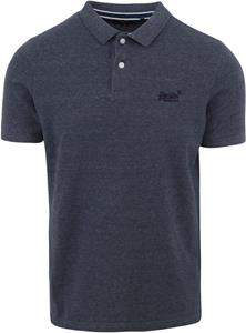 Superdry Classic Pique Polo Navy