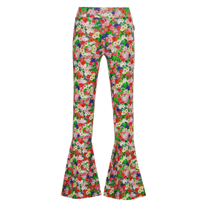 Vingino broek met all over print groen/roze