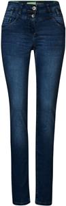 Cecil Skinny-fit-Jeans "Style Toronto", mit Logo-Badge