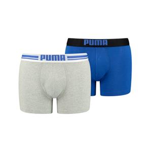 Puma Boxershorts Placed Logo 2-pack Benjamin Blue Combo-L