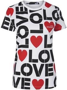 T-Shirt Love Moschino mehrfarbig 