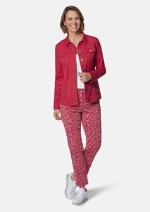 Goldner Fashion Jeansjasje - rood 