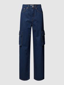 Tom Tailor Denim High waist relaxed fit jeans met cargozakken