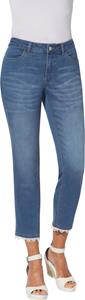 Your Look... for less! Dames 7/8-jeans blue-bleached Größe