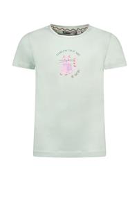 Moodstreet Meisjes t-shirt print - Minty