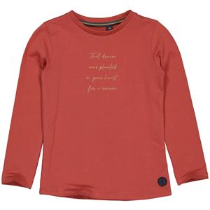LEVV Little Meisjes shirt - Belja - Rood vintage