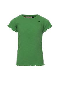 LOOXS Little Meisjes t-shirt rib - Clover groen