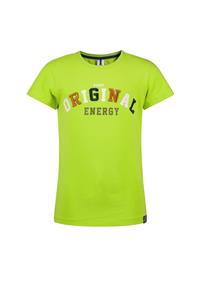 B.Nosy Jongens t-shirt print - Toxic groen