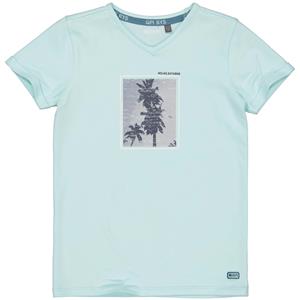 Quapi Jongens t-shirt - Tate - Blauw lucht
