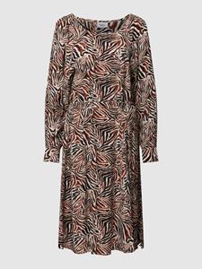 Saint Tropez Midi-jurk met boothals, model 'Tessa'