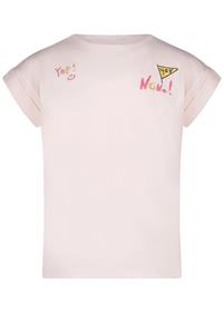 NoNo Meisjes t-shirt - Kuy - Kers blossom