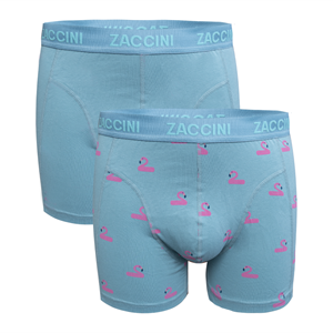 Zaccini Boxershorts 2-pack Flamingo-XXL