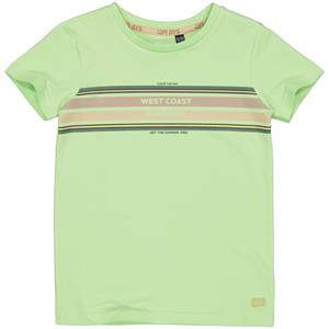 Quapi Jongens t-shirt - Thaniel - Helder groen