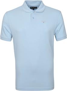 Barbour Basic Pique Polo Lichtblauw