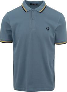 fredperry Fred Perry - Twin Tipped Ablue/Ghour/Navy - Polos